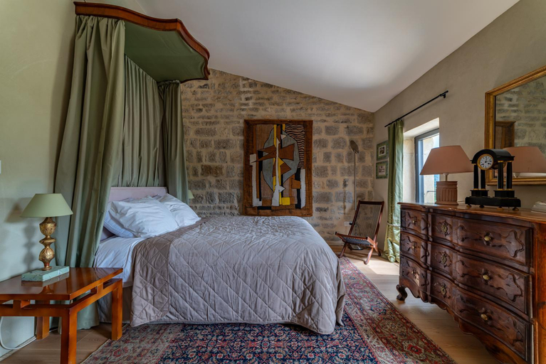 Bedroom 3, Chateau de Sainte Jalle, Drôme