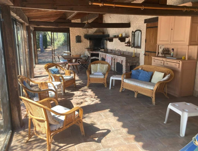 Living room 2, Villa With Private Pool & Boules Court, Var