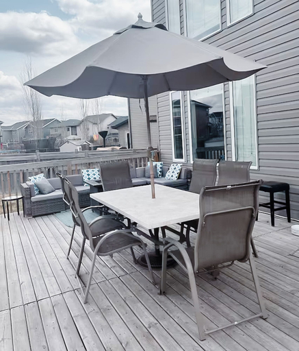 Outdoor dining 2, Lake Community Retreat - Family Parks, Division No. 6