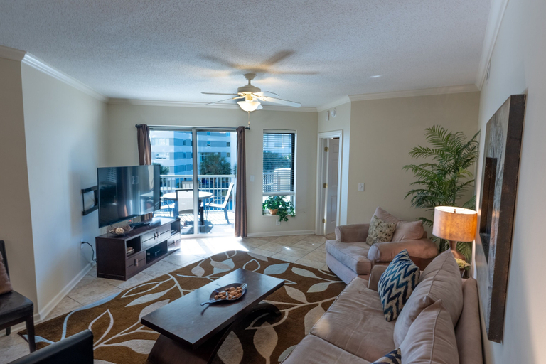 Living area 2, 208 Royale Palms 3 Bedroom Condo, Horry