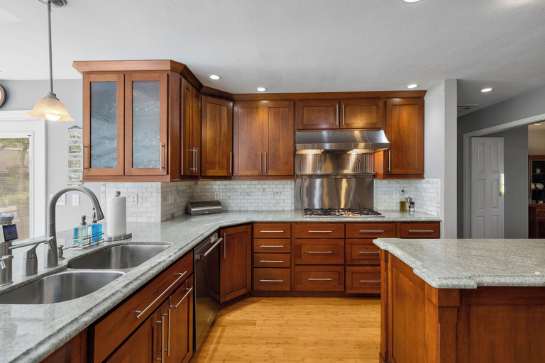 Private kitchen, The Pool House, Pennington