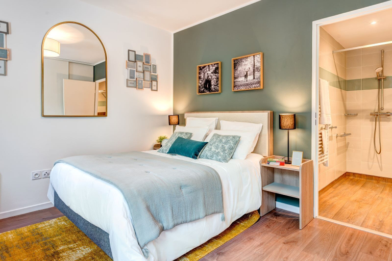Bedroom 4, Zenao Appart'hôtels Le Raincy Thiers, Seine-Saint-Denis