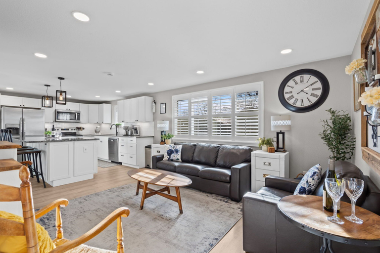 Living area 3, Berthoud Basecamp Private Hot Tub & Backyard Oasis, Larimer