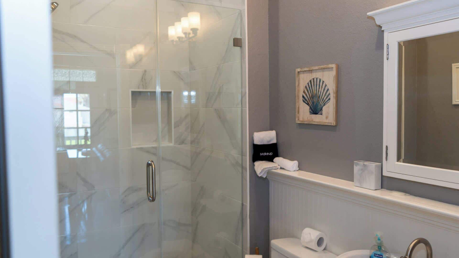 Bathroom 4, Luxury - 1 min to Beach - Pool - New Remodel, Cameron