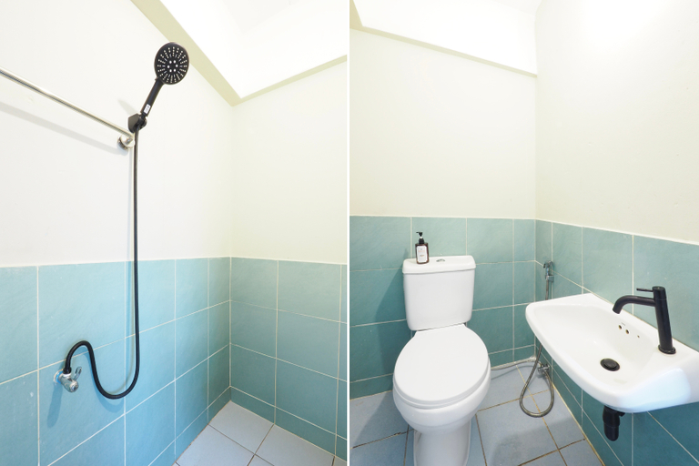 Bathroom 3, RQ Bangkok Huai Khwang by Collection O, Huai Kwang