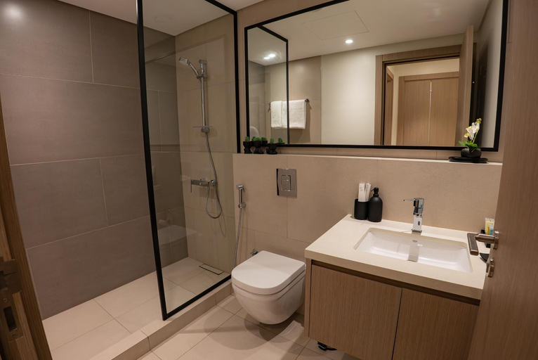 Bathroom 2, Marassi Beach Residence Bahrain, Muharraq