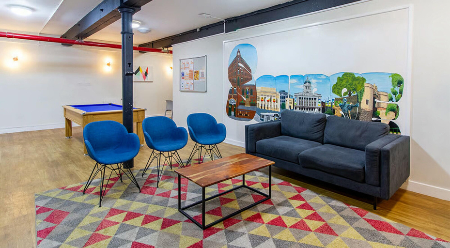 Lobby sitting area 2, For Students Only Rooms in Nottingham, Nottingham