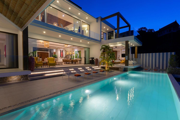 Sport & Beauty 2, Luxury Sea View Jungle Beach Villa Walk to Beach, Ko Samui