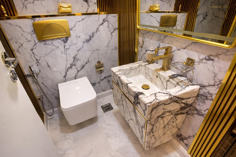 Bathroom 5, Marjan Island Beautiful Apartment Sea Side View Beach Luxury Rooms Ras Al Khaimah UAE, Ras Al Khaimah