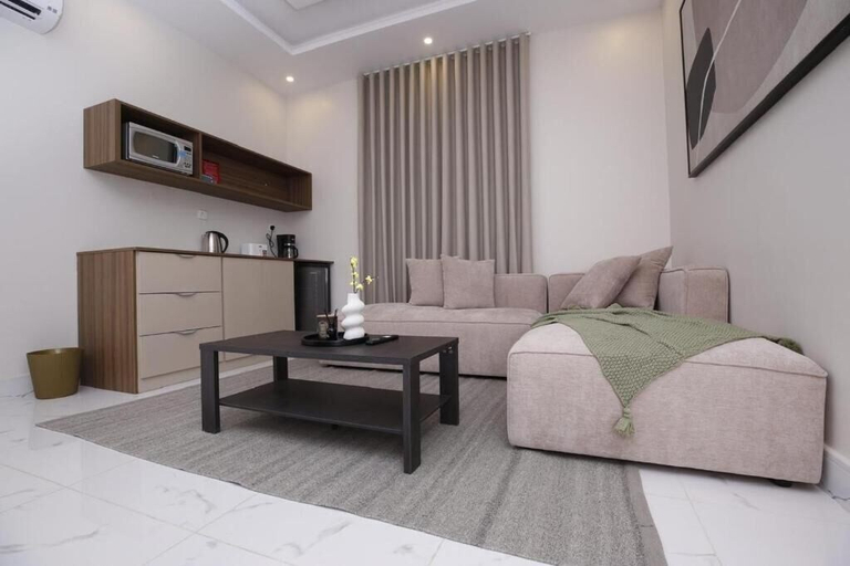 Living area 3, Mabaat-Deluxe-Al Marwah 613, Jeddah
