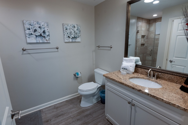 Bathroom 3, 705 Margate, 3 bedroom ocean front condo 3 Condo, Horry