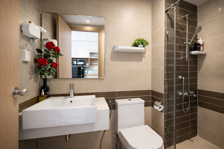 Bathroom 4, Rivergate-High Floor-Ben Thanh -Bui Vien, District 4
