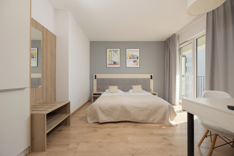 Room 2, Wolska Studio Apartments by Solarento, Warsaw