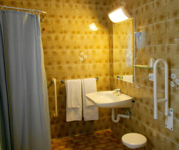 Bathroom 2, Hotel Ristorante Daino, Trento