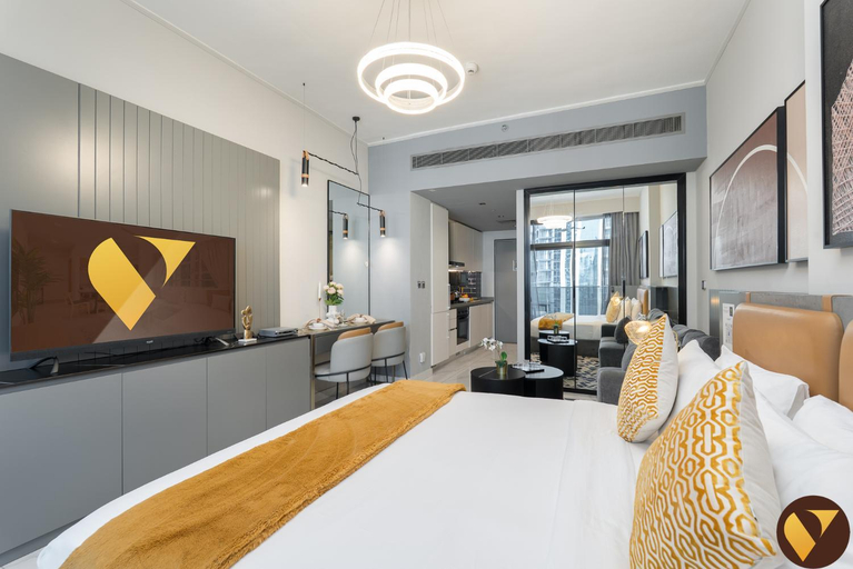 Bedroom 3, Luxury studio - near Burj Khalifa and Dubai Mall, Dubai