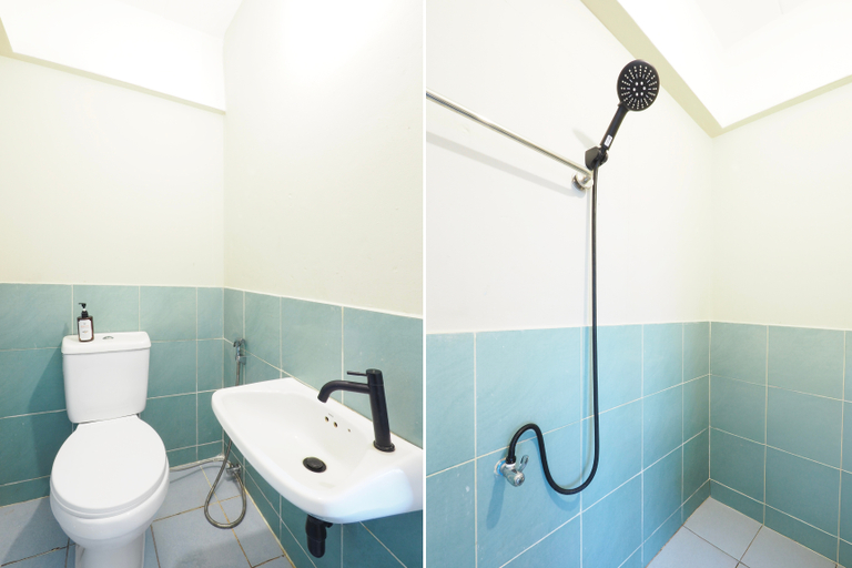 Bathroom 5, RQ Bangkok Huai Khwang by Collection O, Huai Kwang