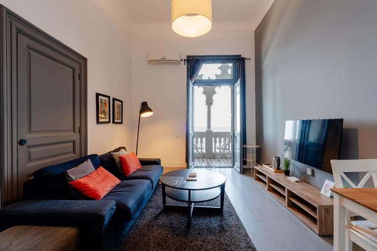 Bedroom 3, Grey l studio apartments Corniche Alexandria Little Venice, Alexandria
