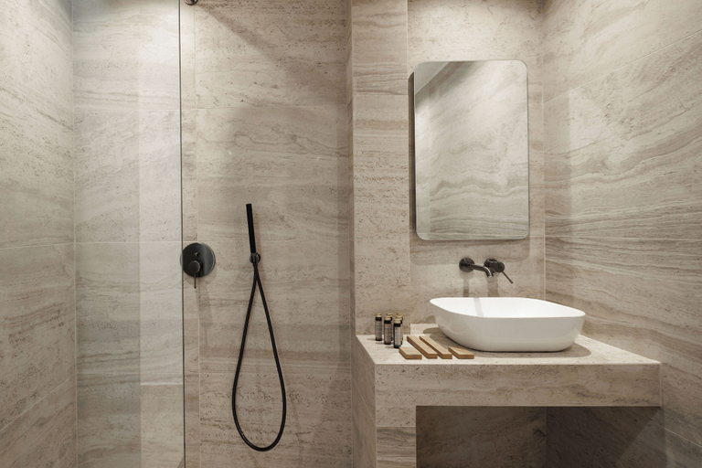 Bathroom 5, Hotel Sphinx, South Aegean