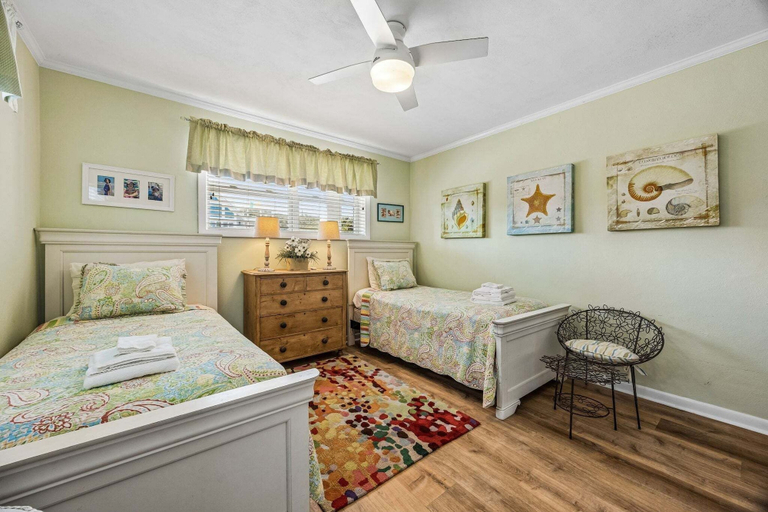 Bedroom 2, Dog Friendly Ground Level Duplex by RedAwning, Nassau