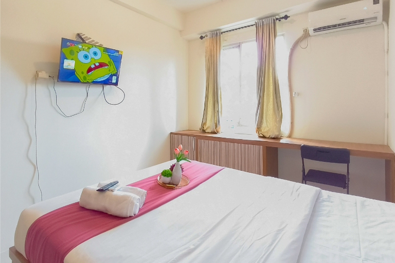 Bedroom 3, Restful and Warm Studio at Apartment Menara Rungkut By Travelio, Surabaya