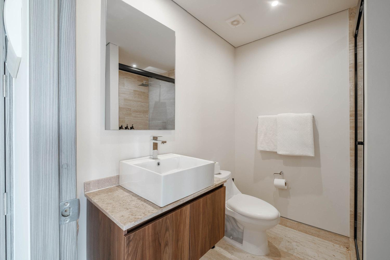 Bathroom 3, Torre Distum Anzures, Mexico City