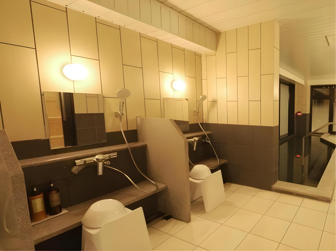 Bathroom, AQA Hotel Annex, Saku
