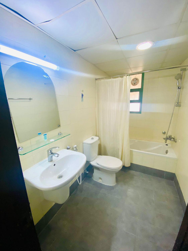Bathroom 2, Rest-Inn Furnished Apartments ريست-ان للشقق المفروشة, Bausher