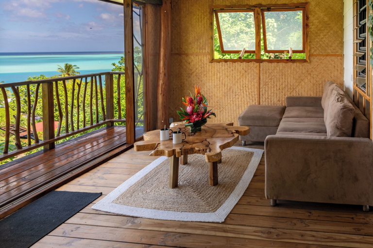 Living area 4, Fare Matira Hau, Bora Bora