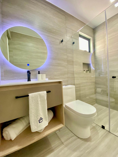 Bathroom 2, Second Home Tamesis, Mexico City