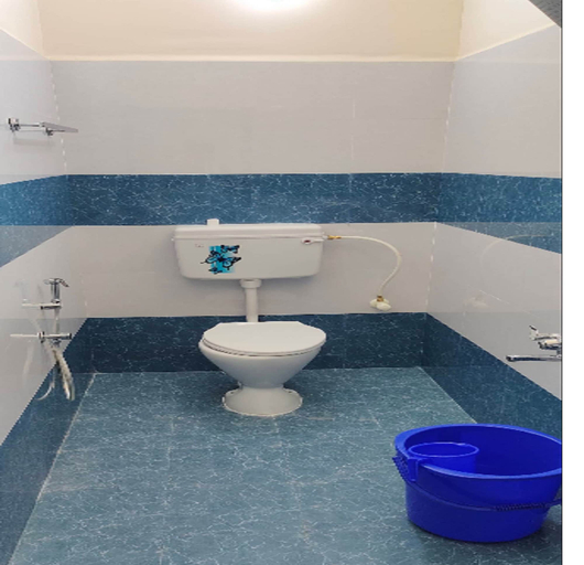 Bathroom 5, RSK Guest House, Thiruvallur