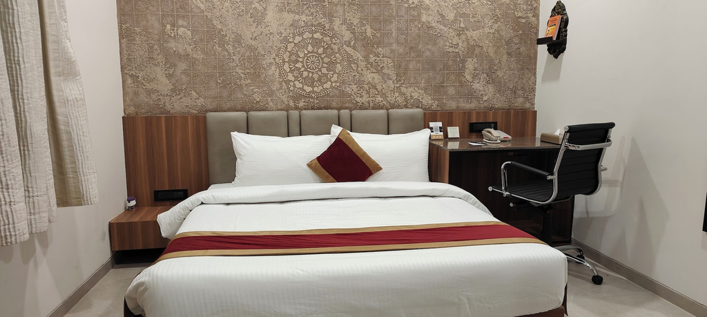 Bedroom 1, Anjushree Value Stay, Ujjain