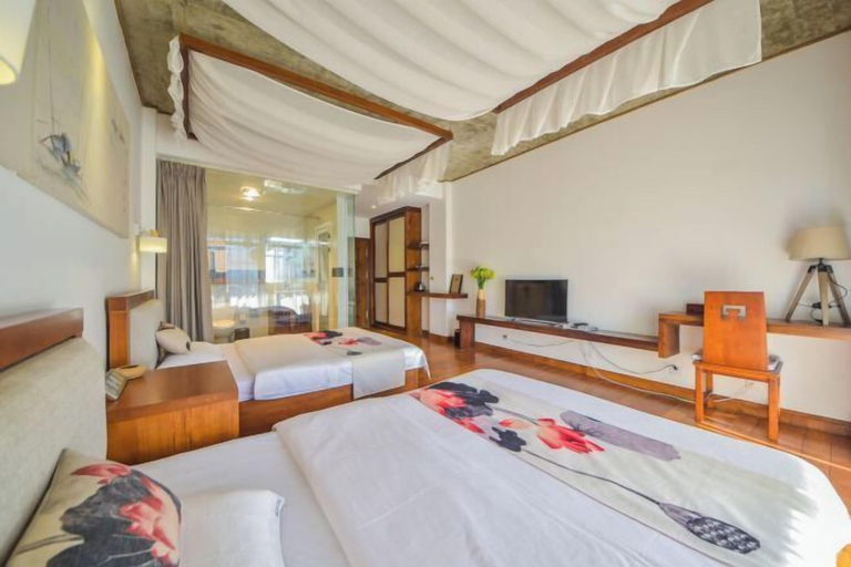 Bedroom 3, Wendao Panxiyuan Lake View Inn, Dali Bai