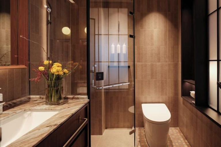 Bathroom, Landun Boutique Hotel, Yuxi
