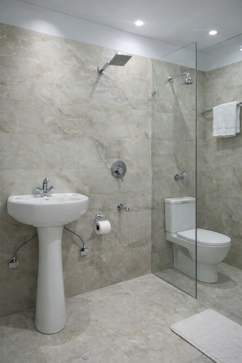 Bathroom 3, Hotel Govind Palace Near Ganga, Garhwal