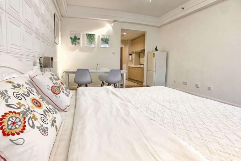 Bedroom 3, Shanyue Seaview Apartment (Dalian Wanda Plaza Branch), Dalian