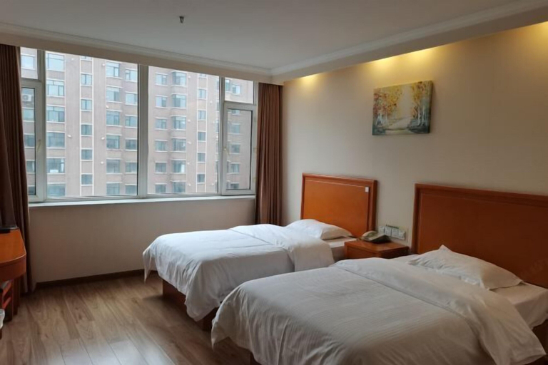 Bedroom 1, GreenTree Inn (Linjiang Yalujiang), Baishan