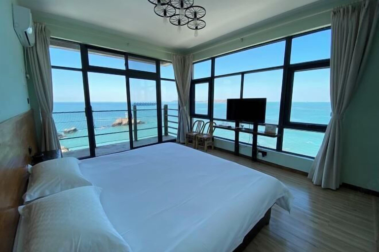 Bedroom, Dahai Zhizi Inn, Zhoushan