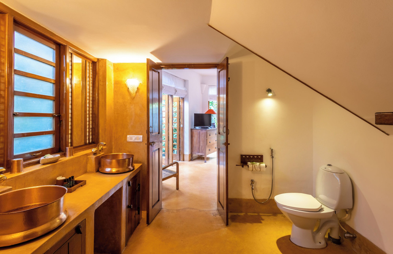 Bathroom 2, Staymaster Ashvini 2BR Villa Jet Pool, North Goa