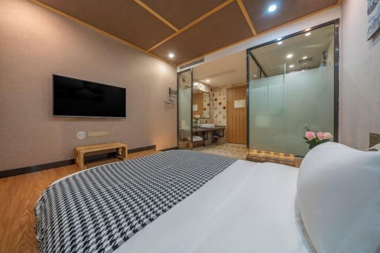 Bedroom 4, Fei Zi Xiao Hotel, Guangzhou