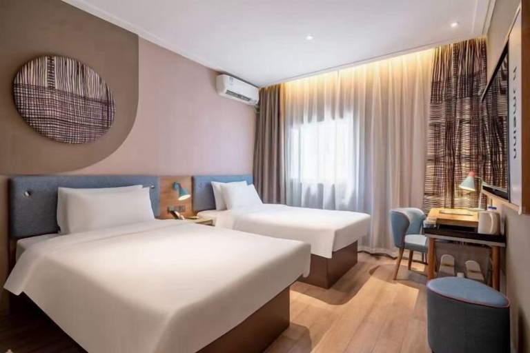 Bedroom 3, Homeinn Paibo · Yun Hotel (Wuhu Wanzhi Xinwu Economic Development Zone), Wuhu