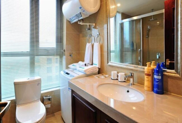 Bathroom 3, Bedom Apartment (Hengdian Nanjiang No. 1 Branch), Jinhua