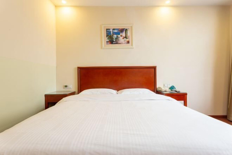 Bedroom 3, GreenTree Liaocheng Yanggu Huangshan Road Shizilou, Liaocheng