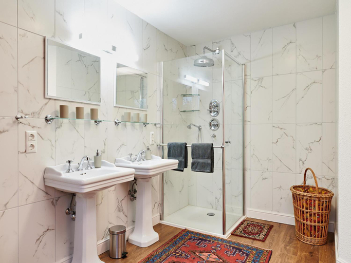 Bathroom 3, Ferienhaus nahe WINSTONgolf Schwerin, Ludwigslust-Parchim