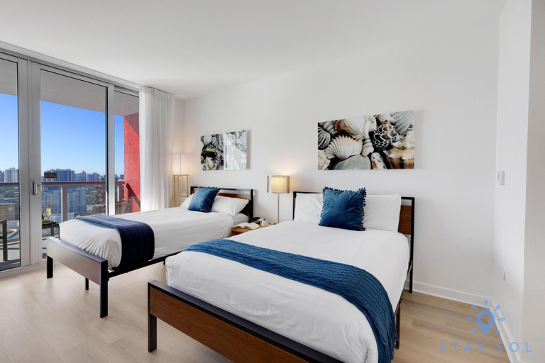 Bedroom 3, Beachwalk Condo, Broward