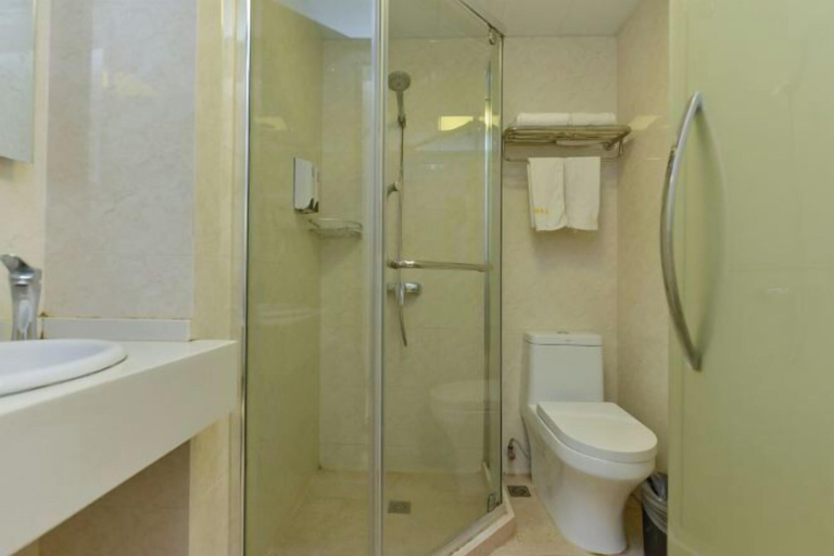 Bathroom 4, Xiangru Chain Hotel (Shanghai Caogen, Shanghai