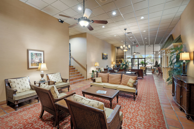 Lobby sitting area
