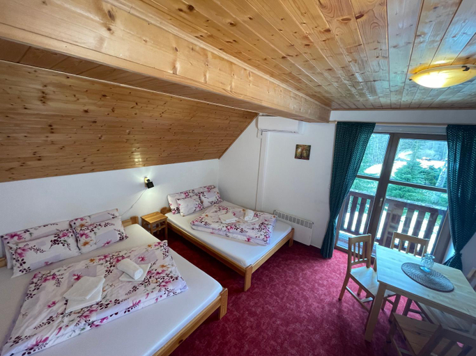 Bedroom 2, Chata Boubin, Prachatice