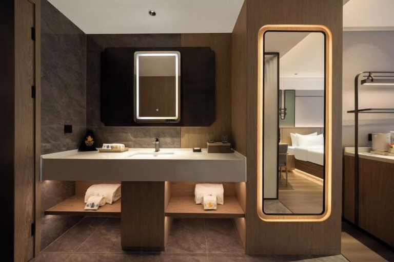 Bathroom 3, Fugang Hotel(Xuchang College High Speed Rail East Station Store), Xuchang