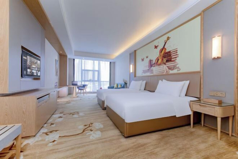 Bedroom 3, Vienna International Hotel Hunan Yiyang Nanxian Grand World Branch, Yiyang