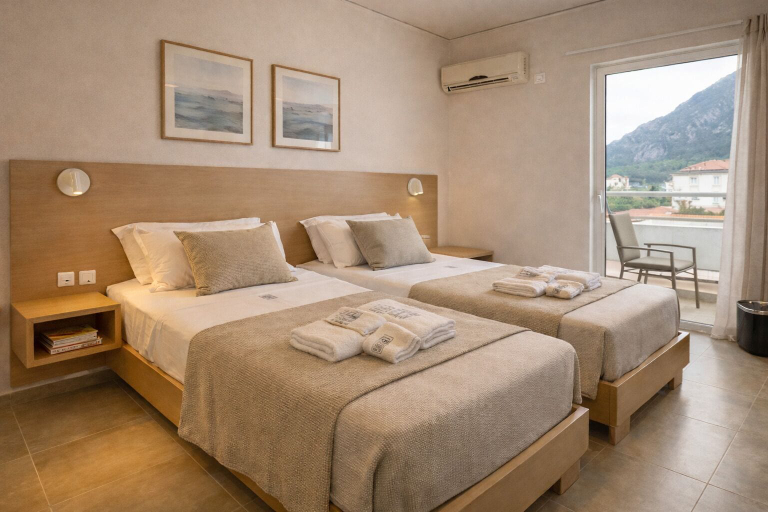 Room 5, Hotel Simos, West Greece